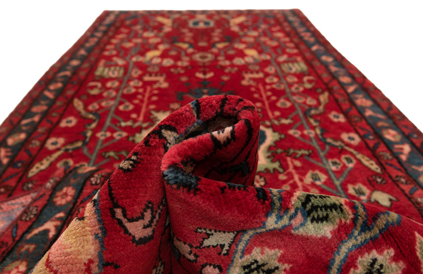 Alfombra persa Nahavand | 282 x 105 cm