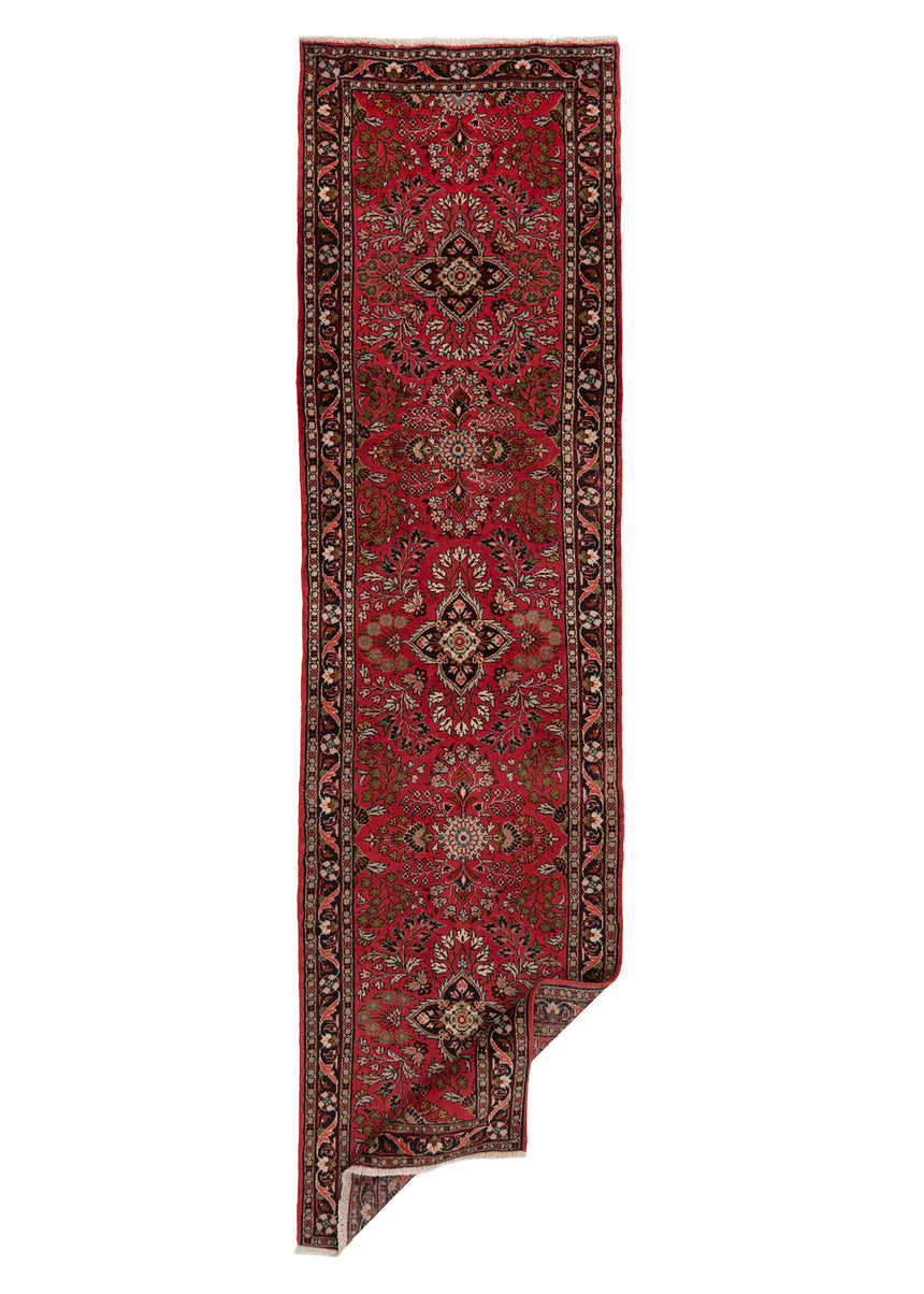 Alfombra persa Hamedan | 297 x 77 cm