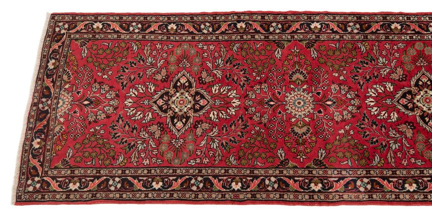 Alfombra persa Hamedan | 297 x 77 cm