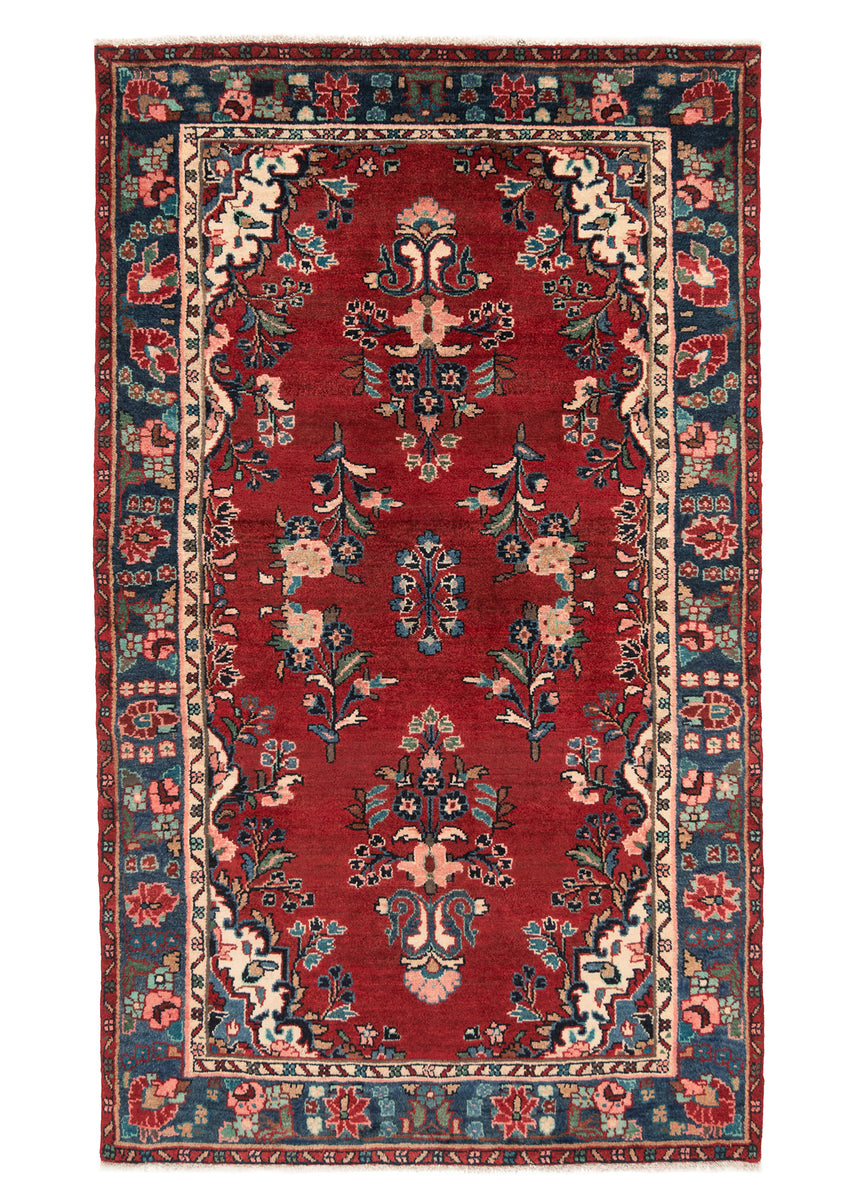 Alfombra persa Hamedan | 209 x 120 cm