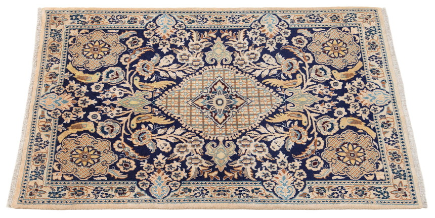 Alfombra persa Nain 9la | 136 x 85 cm