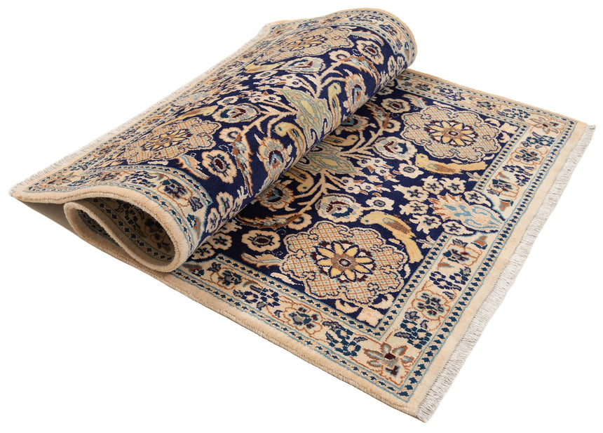 Alfombra persa Nain 9la | 136 x 85 cm