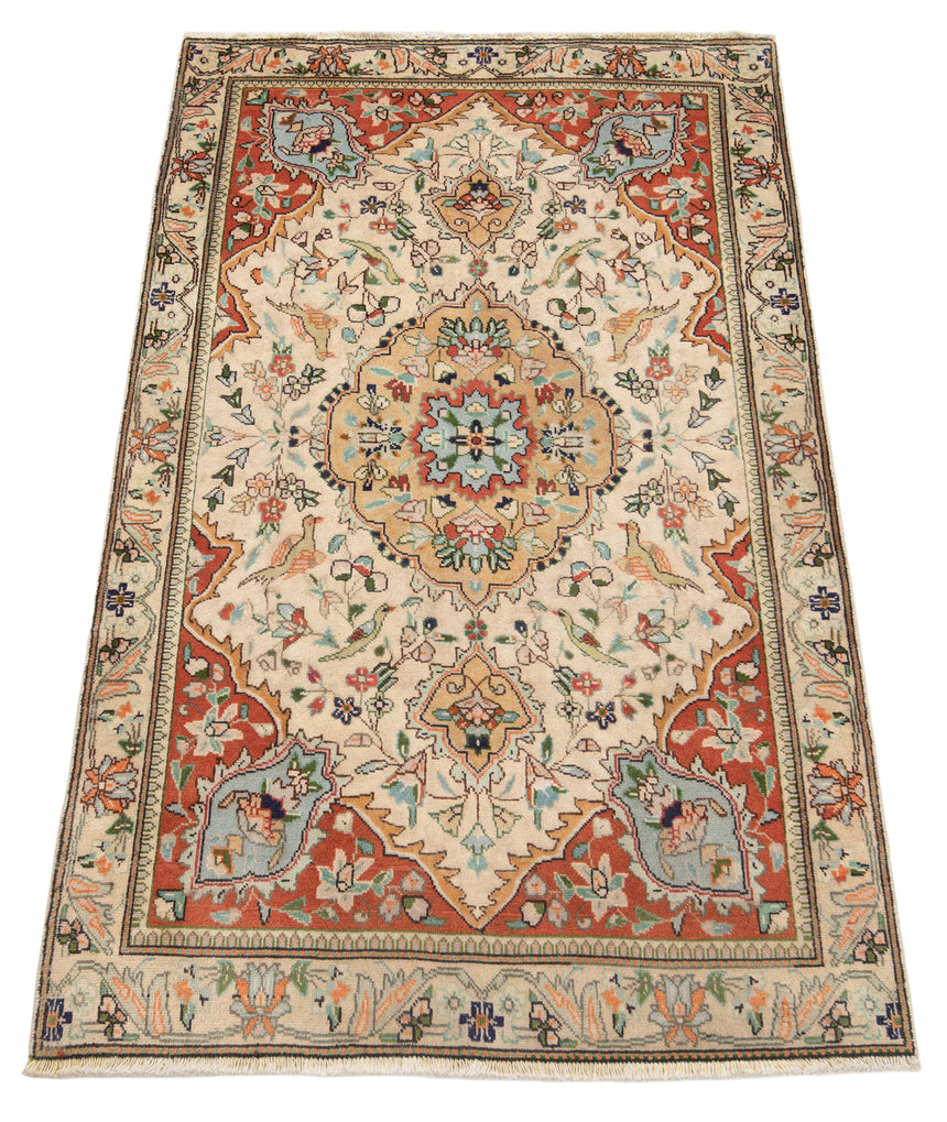 Alfombra persa Tabriz | 157 x 97 cm