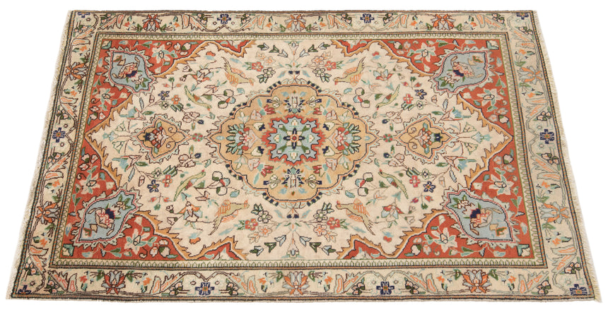 Alfombra persa Tabriz | 157 x 97 cm