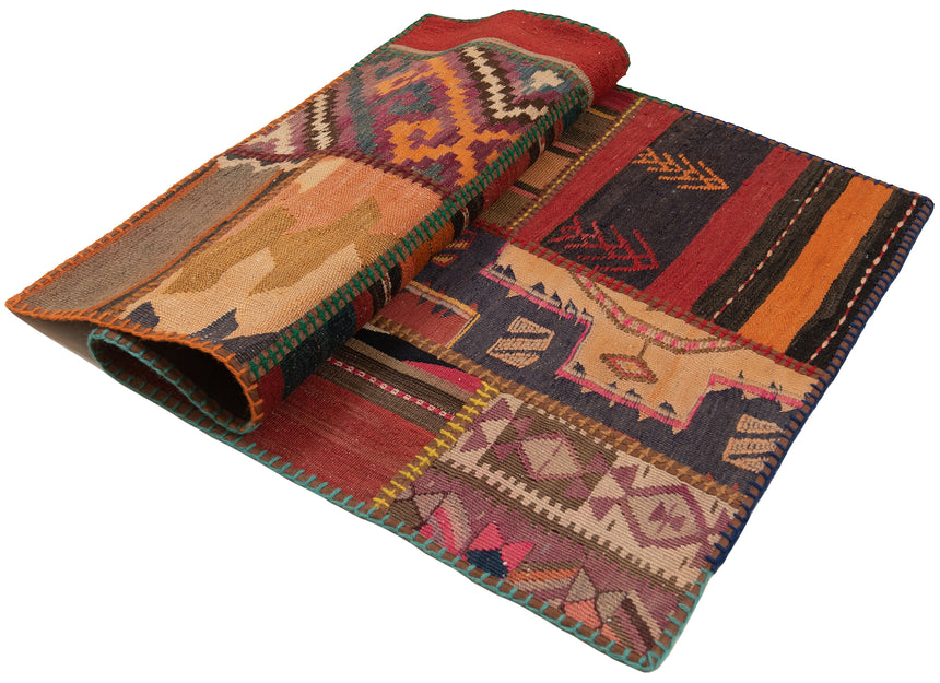 Patchwork de kilim | 120 x 80 cm
