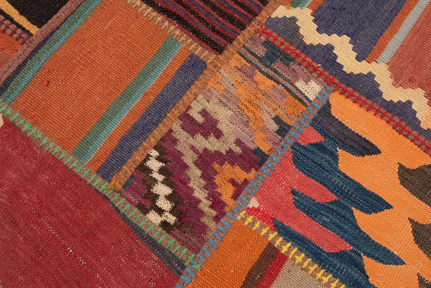 Patchwork de kilim | 200 x 85 cm