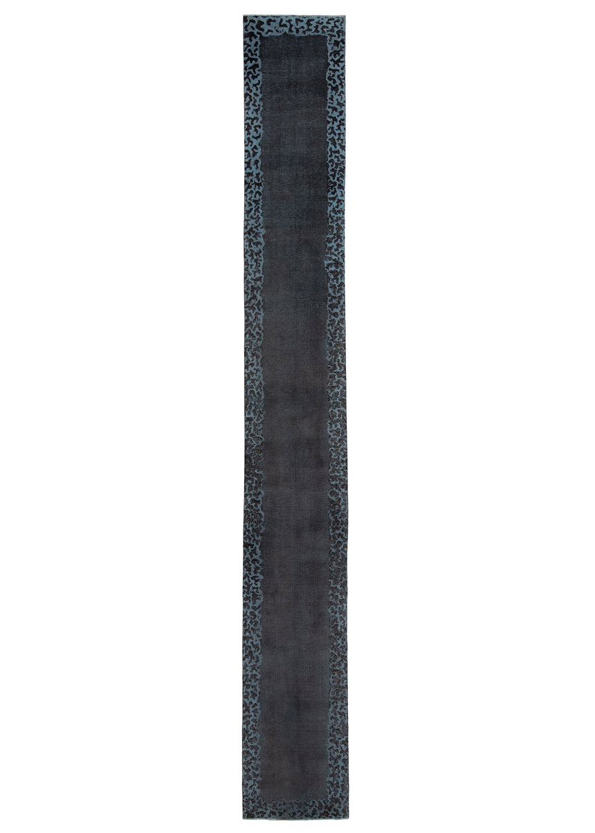 Alfombra vintage con relieve | 585 x 73 cm