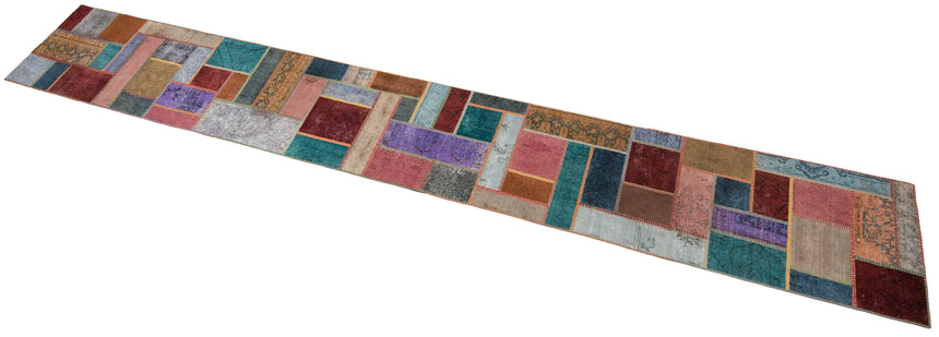 Alfombra de patchwork | 602 x 80 cm