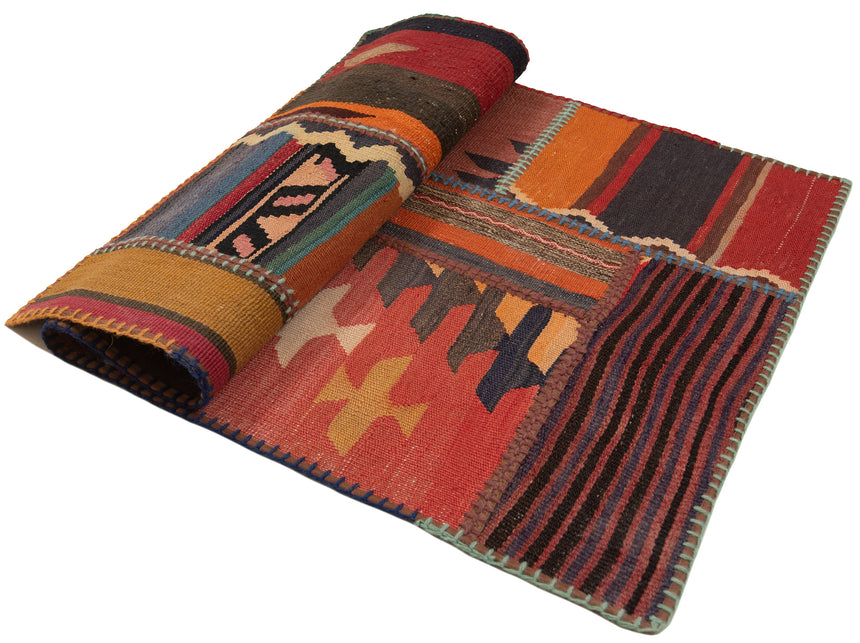 Patchwork de kilim | 120 x 80 cm