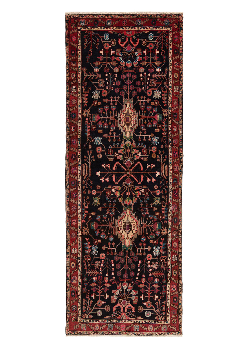 Alfombra persa Hamedan | 290 x 109 cm