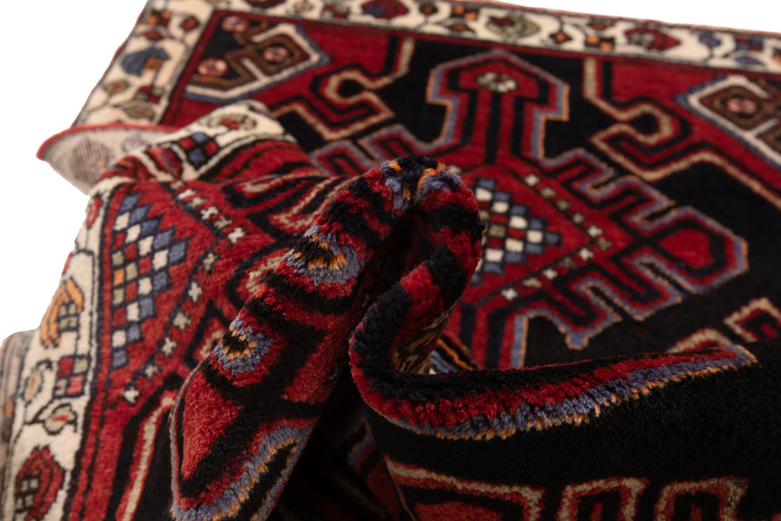Alfombra persa Hamedan | 140 x 83 cm