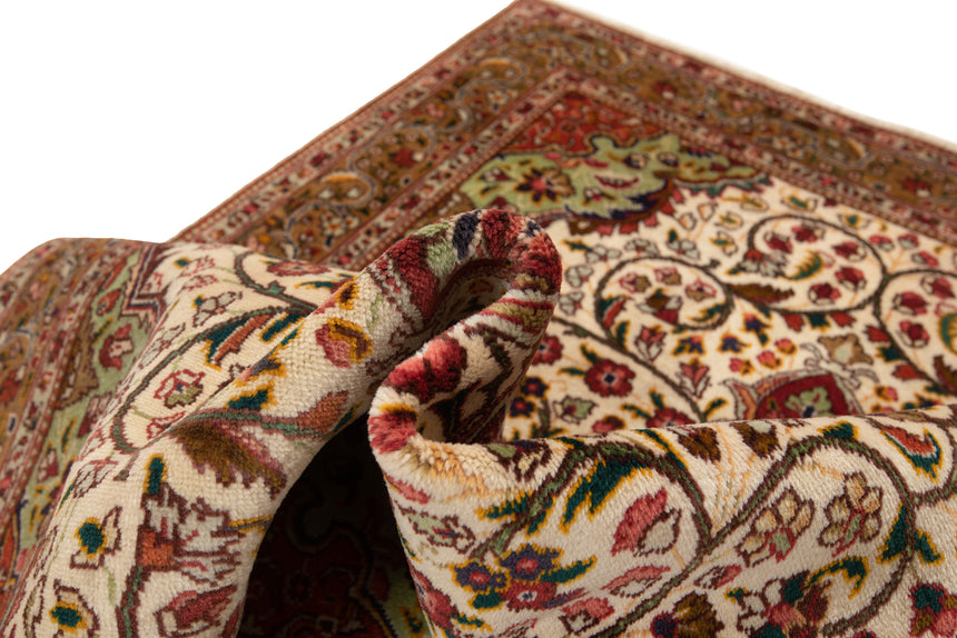 Alfombra persa Tabriz 40Raj | 148 x 105 cm