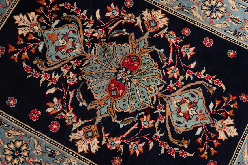 Alfombra persa Qom | 140 x 108 cm