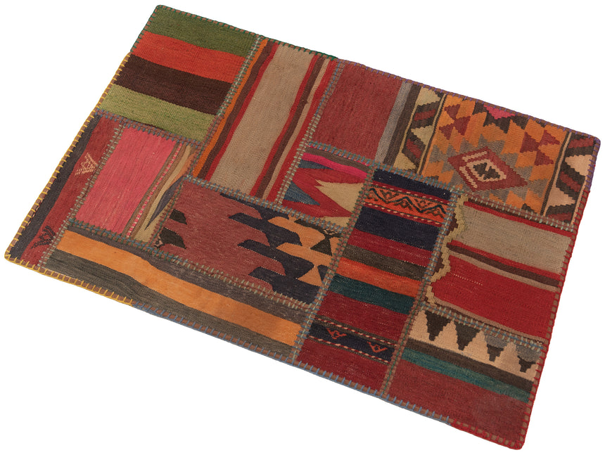 Patchwork de kilim | 120 x 80 cm