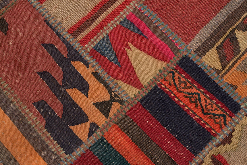 Patchwork de kilim | 120 x 80 cm