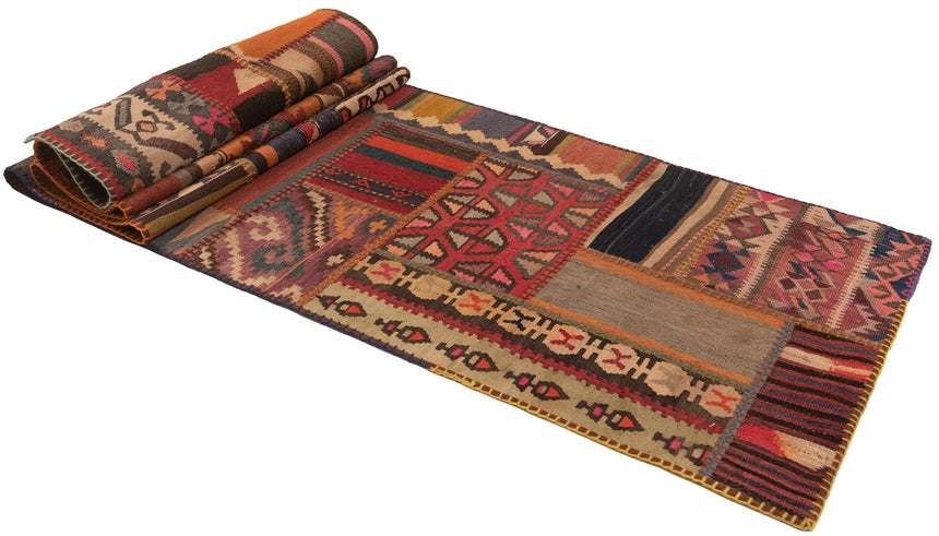 Patchwork de kilim | 350 x 80 cm