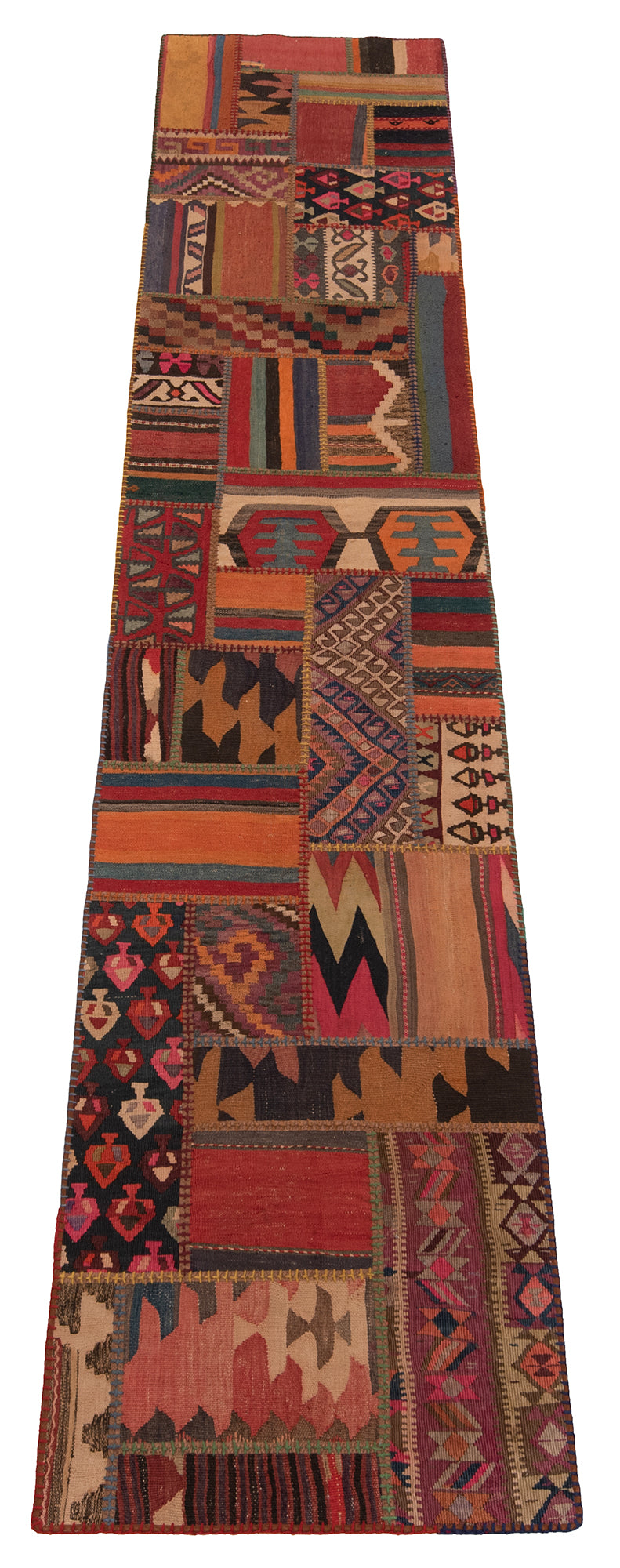 Patchwork de kilim | 400 x 80 cm