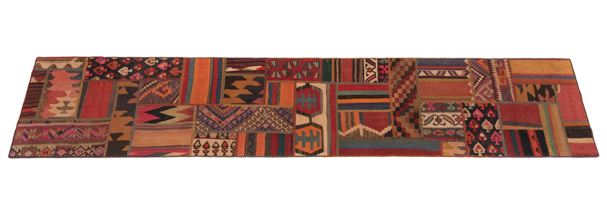 Patchwork de kilim | 400 x 80 cm