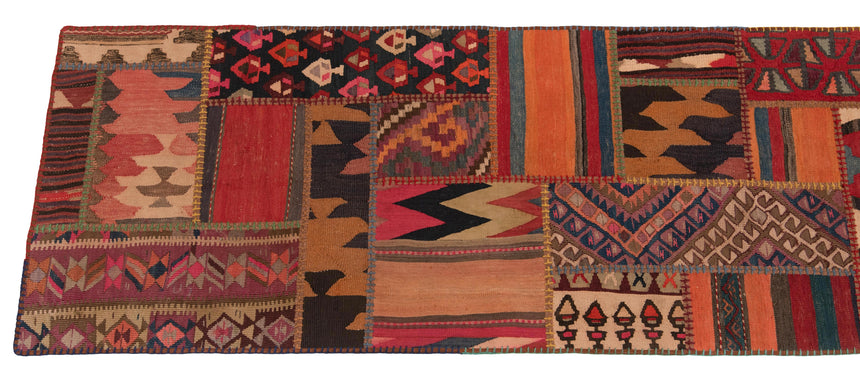 Patchwork de kilim | 400 x 80 cm