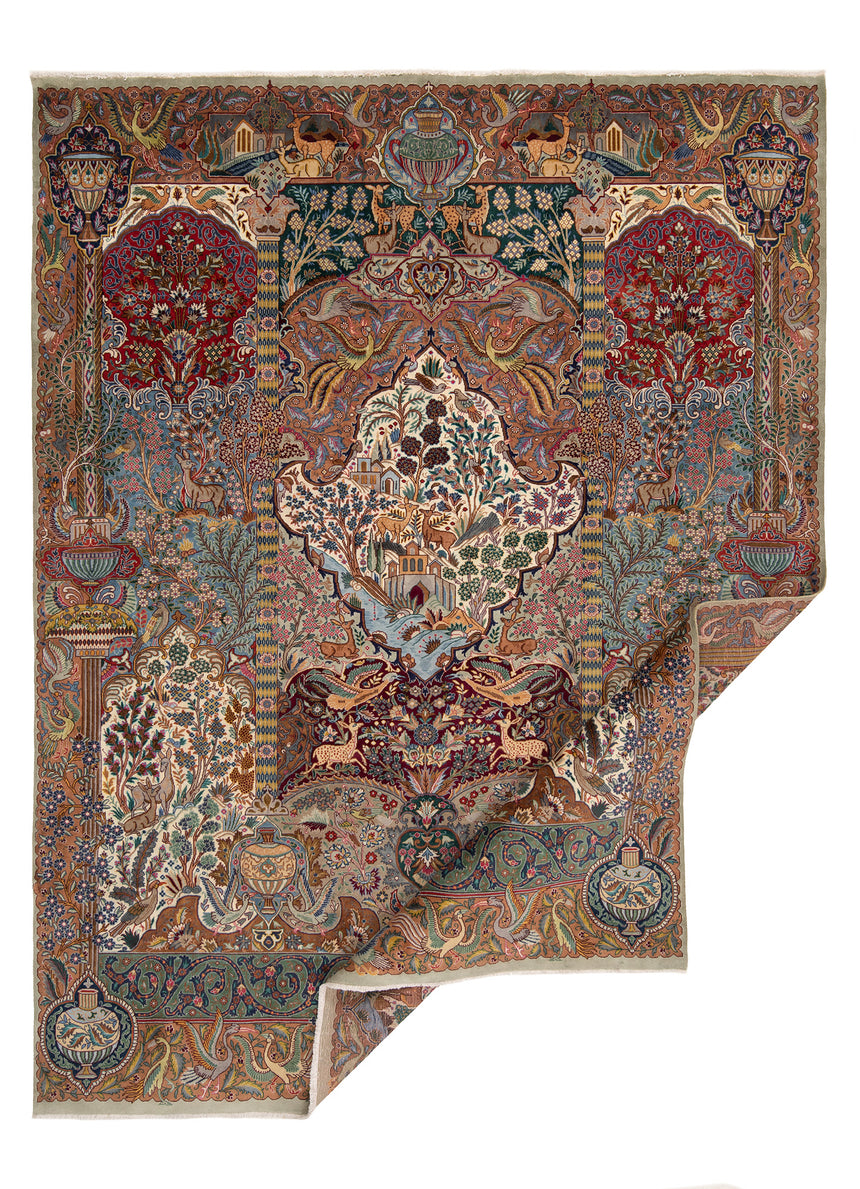 Alfombra persa Kashmar | 383 x 295 cm