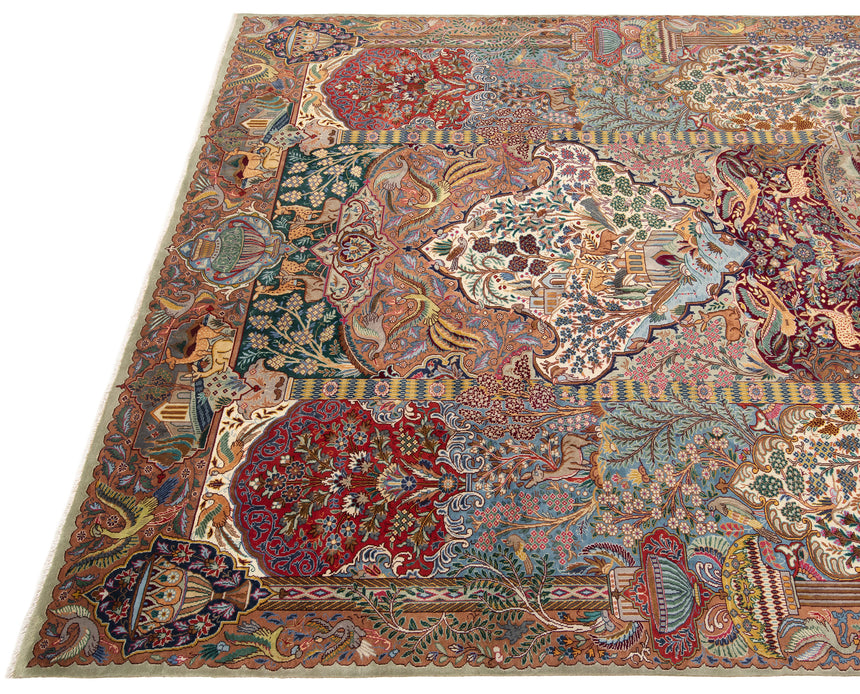 Alfombra persa Kashmar | 383 x 295 cm