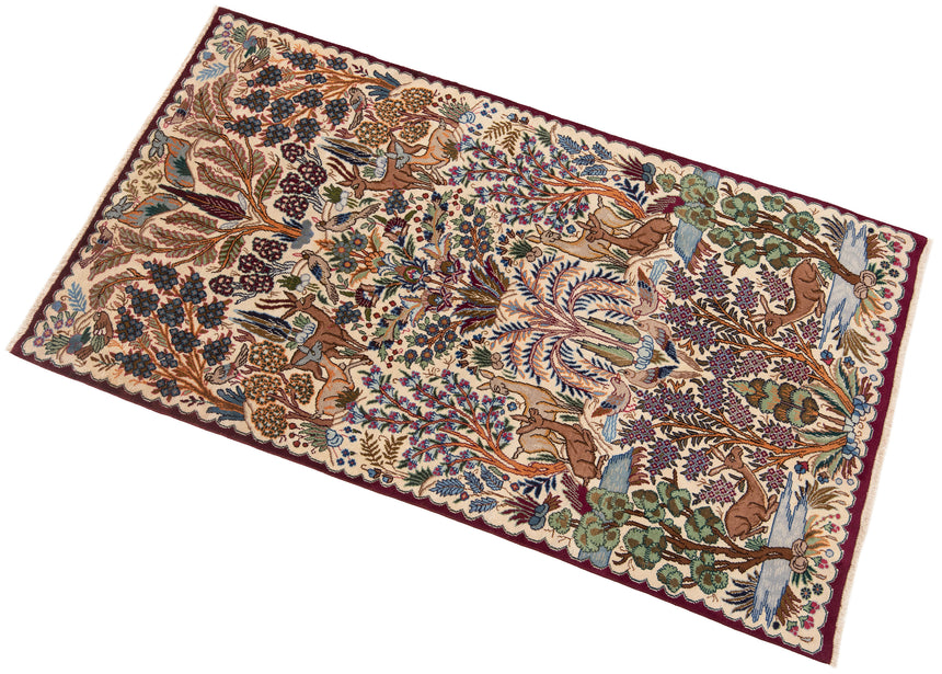 Alfombra persa Kashmar | 212 x 116 cm