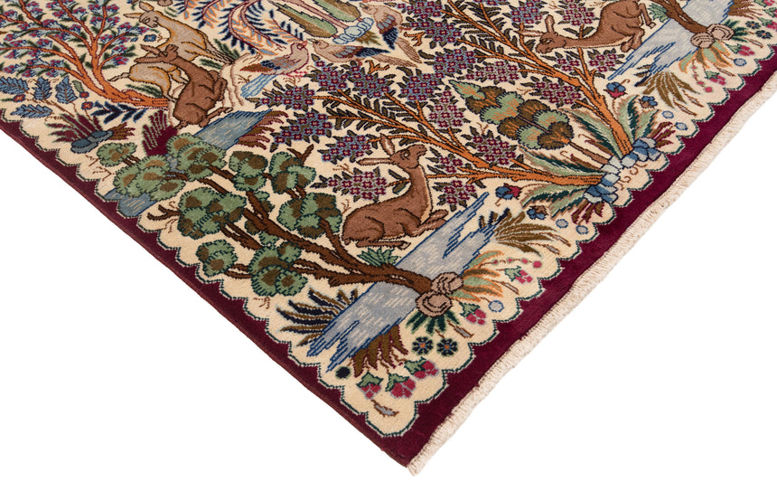 Alfombra persa Kashmar | 212 x 116 cm