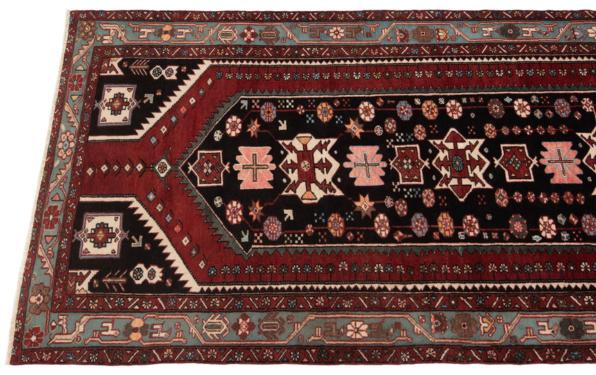 Alfombra persa Hamedan | 293 x 142 cm