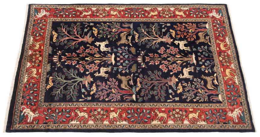Alfombra persa Qom | 226 x 147 cm