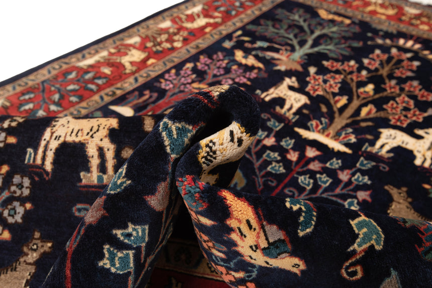 Alfombra persa Qom | 226 x 147 cm