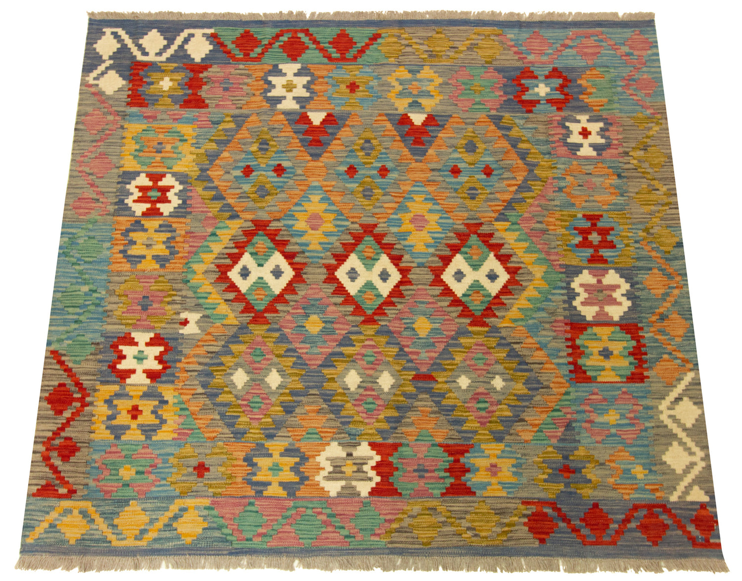 Kilim Afgano | 154 x 150 cm