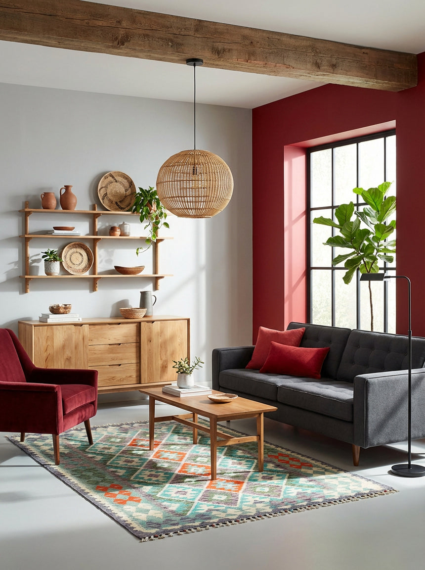 Kilim Afgano | 184 x 131 cm