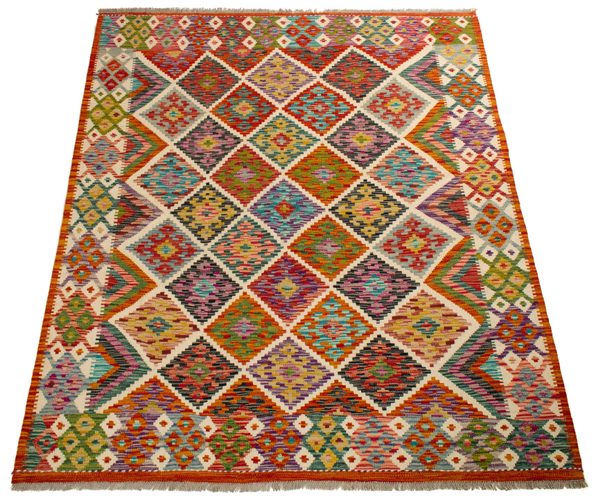 Kilim Afgano | 191 x 160 cm