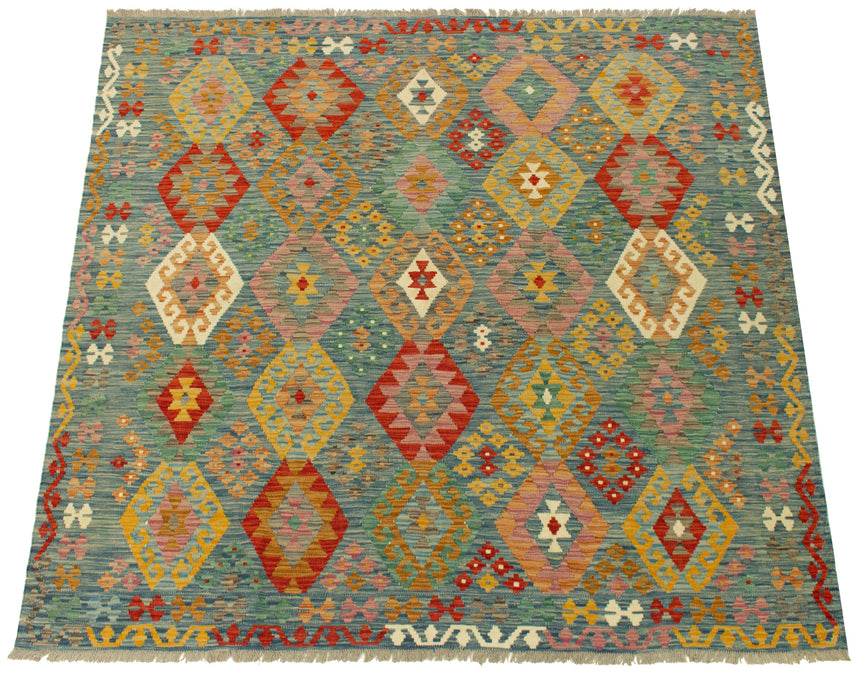Kilim Afgano | 199 x 209 cm