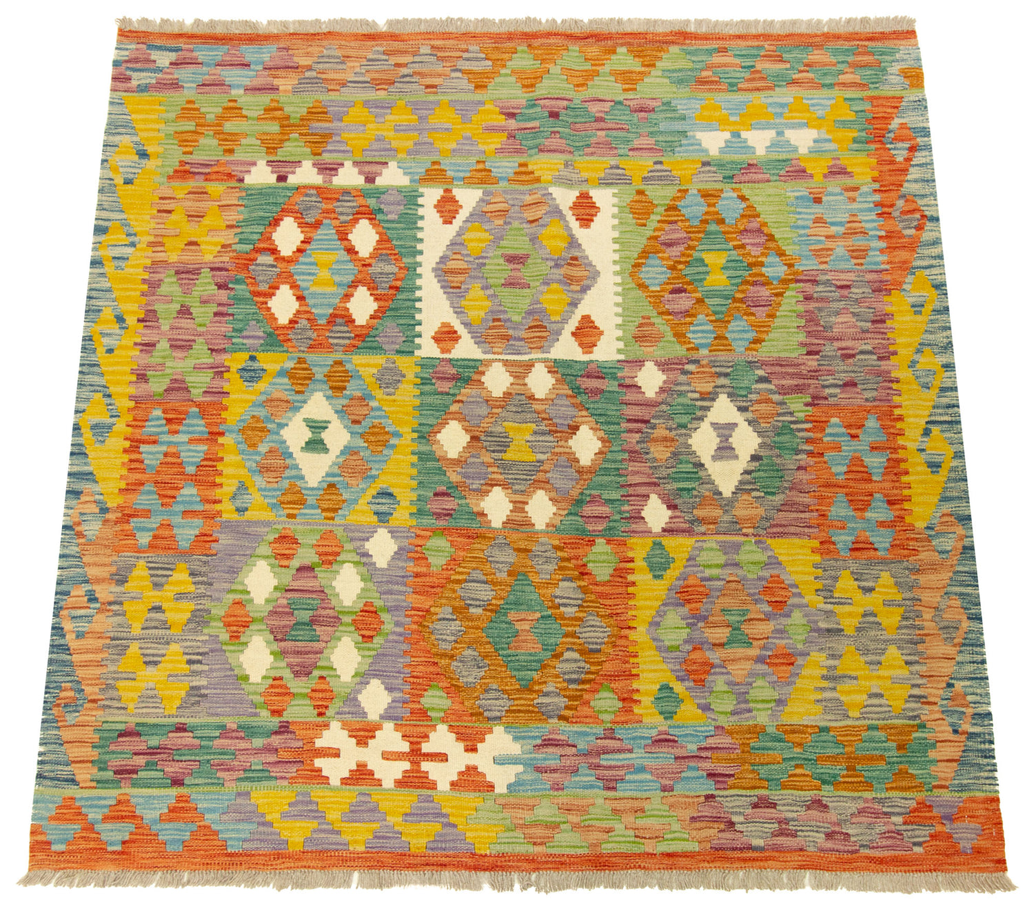 Kilim Afgano | 150 x 149 cm