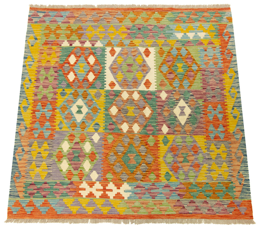 Kilim Afgano | 150 x 149 cm
