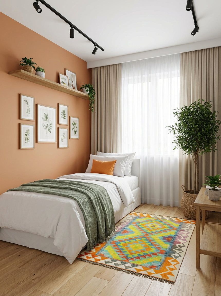 Kilim Afgano | 133 x 84 cm