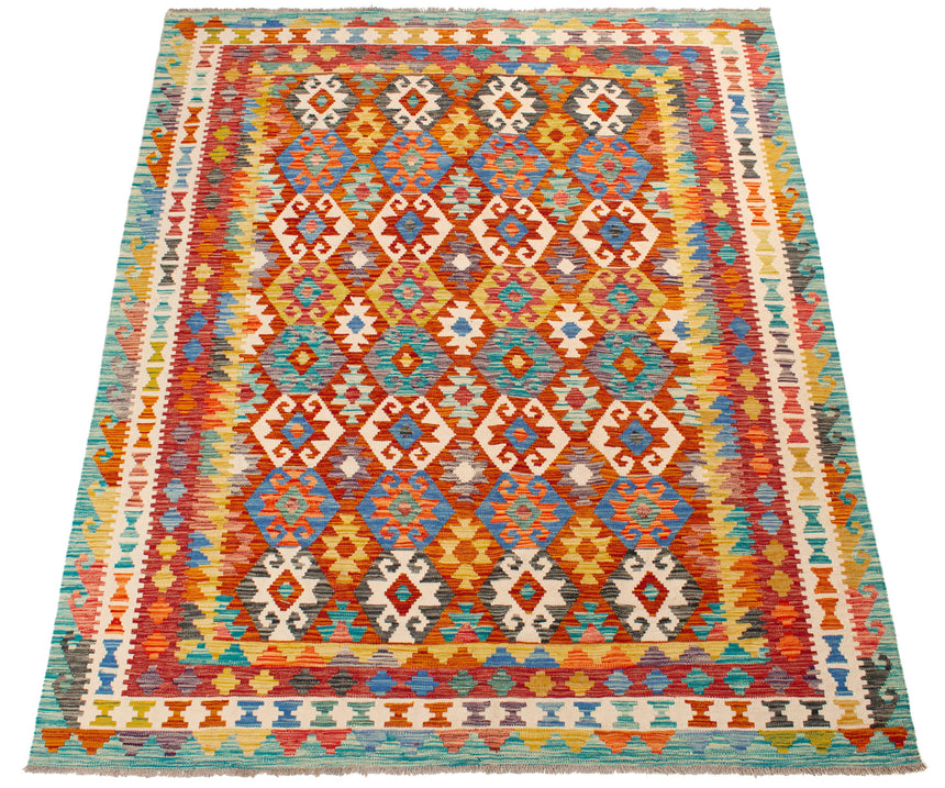 Kilim Afegão | 252 x 202 cm