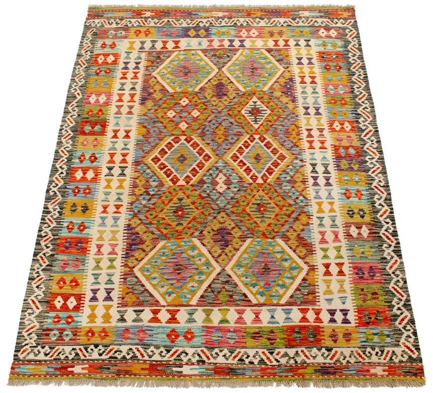 Kilim Afgano | 202 x 156 cm