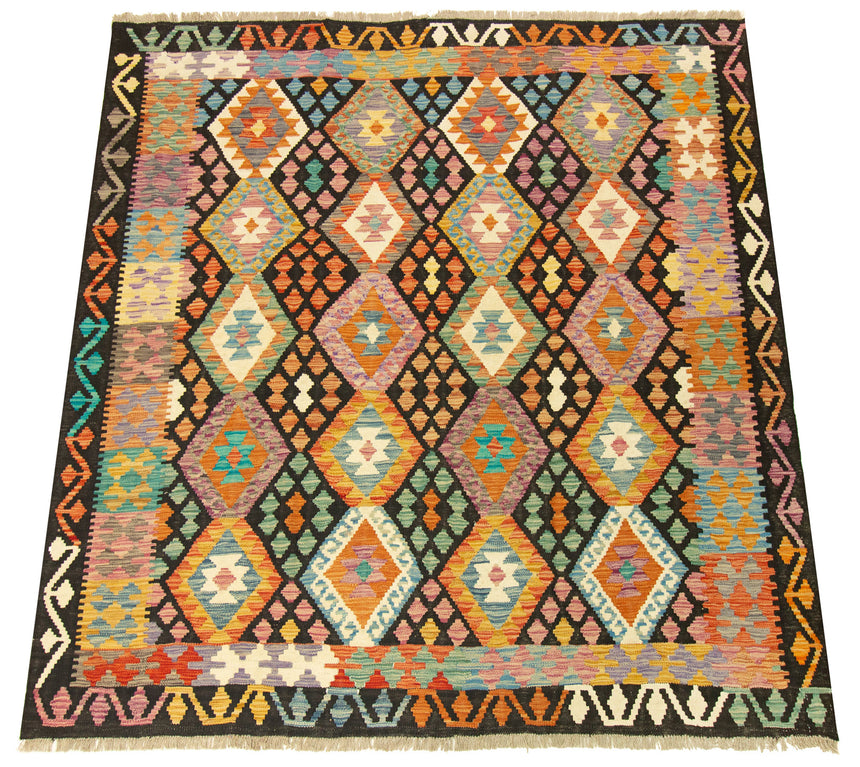 Kilim Afgano | 200 x 193 cm