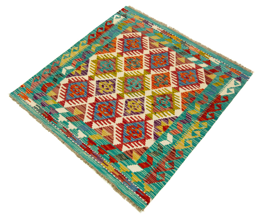 Kilim Afgano | 100 x 97 cm