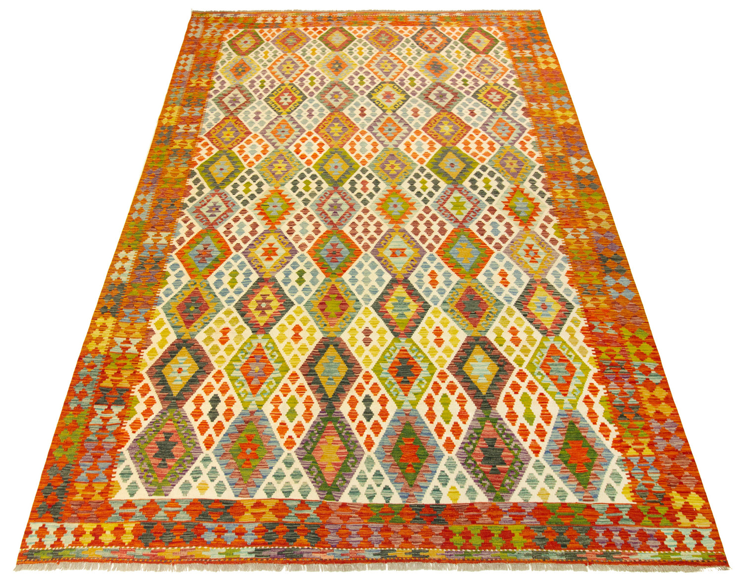 Kilim Afgano | 347 x 260 cm
