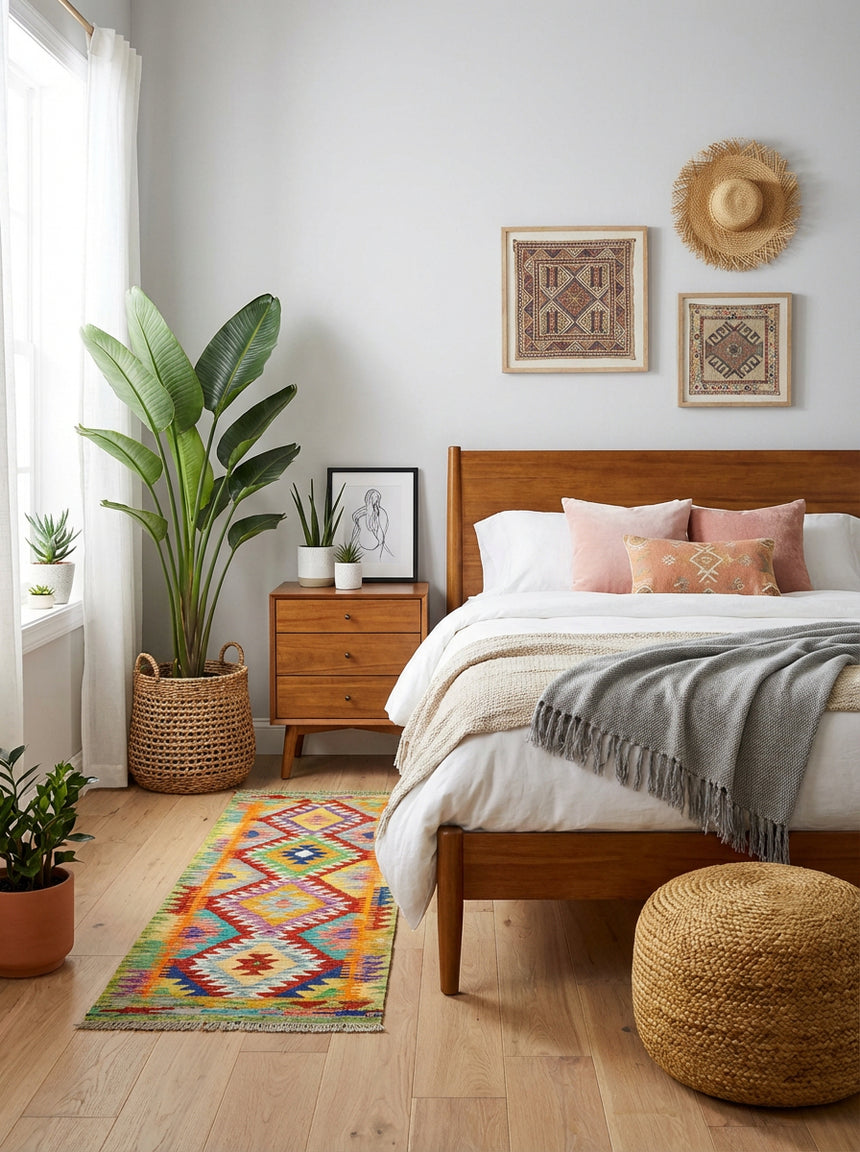 Kilim Afgano | 144 x 49 cm