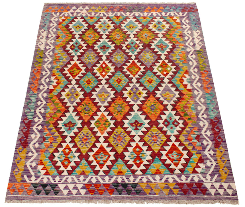 Kilim Afgano | 197 x 161 cm