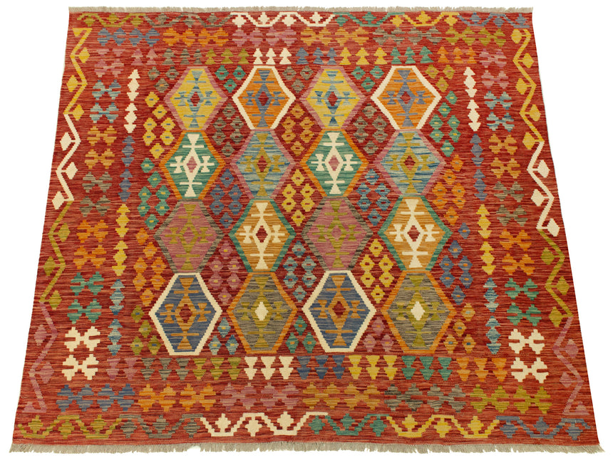 Kilim Afgano | 193 x 207 cm