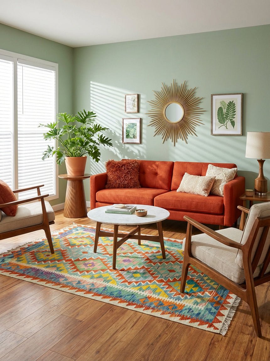 Kilim Afgano | 195 x 120 cm