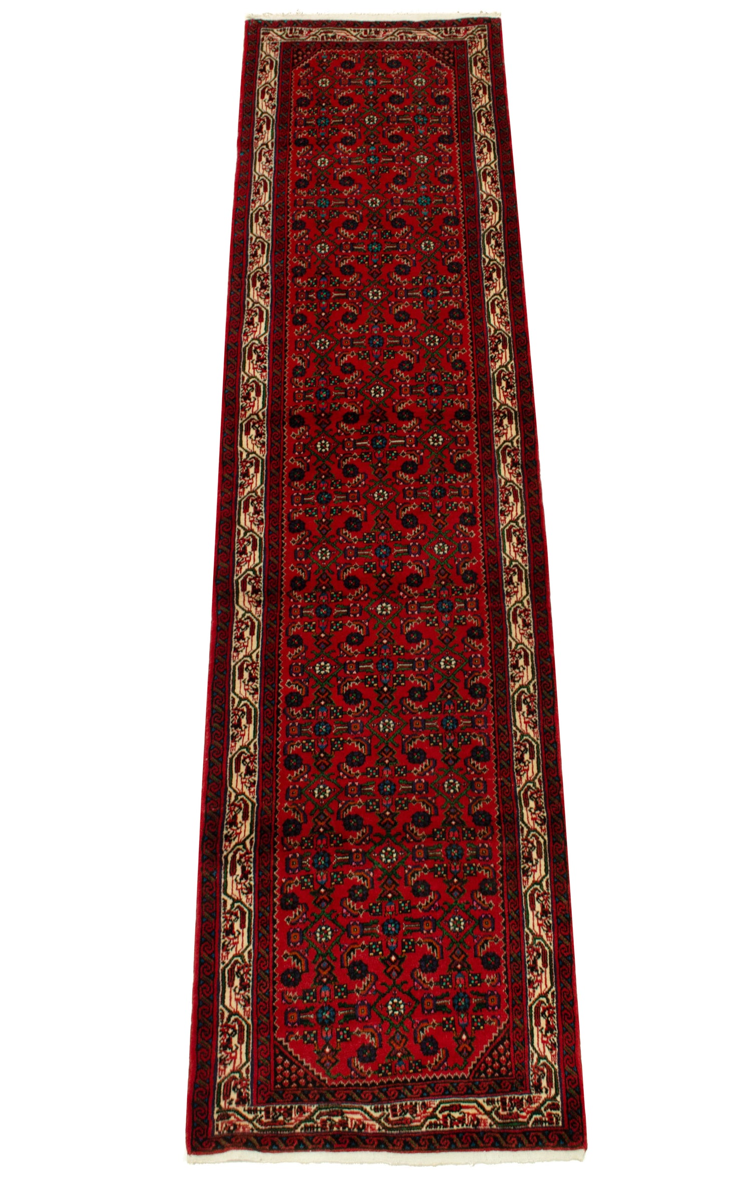 Hamedan Persian Rug | 298 x 79 cm