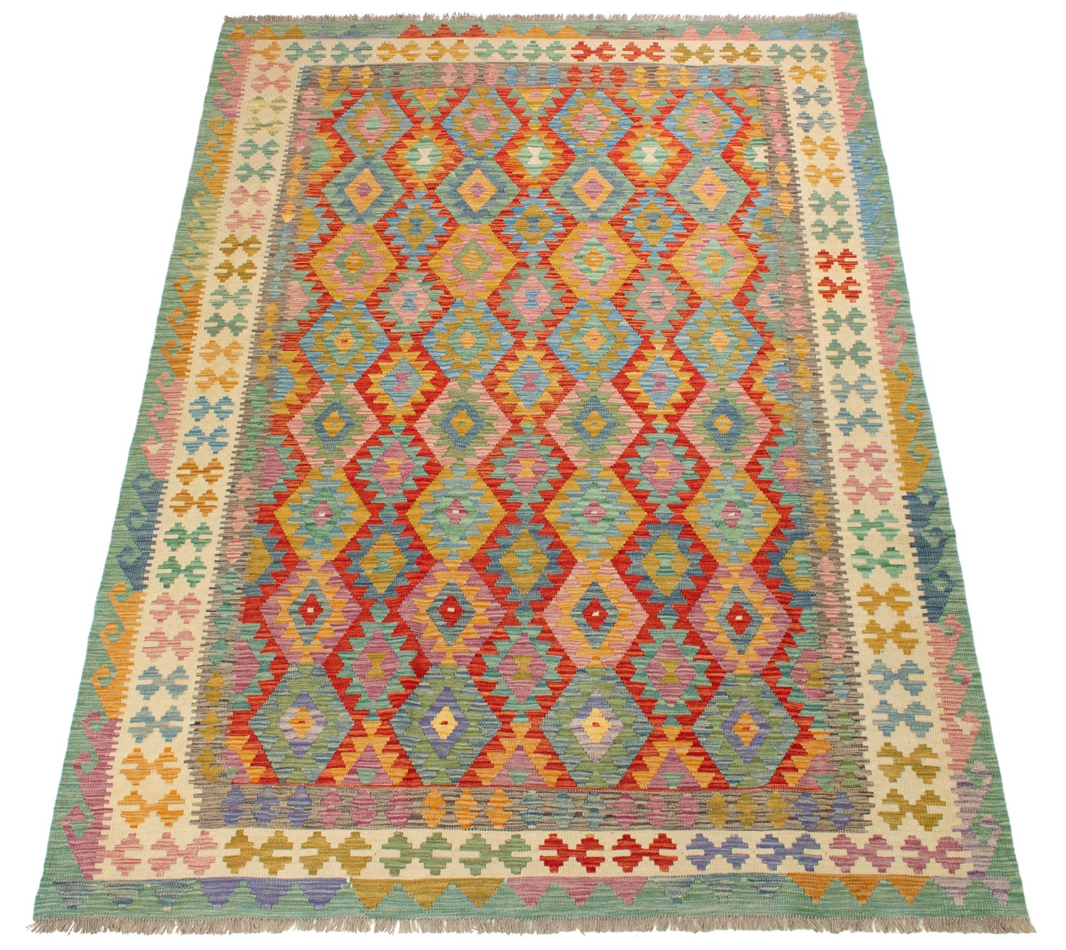 Kilim Afgano | 287 x 204 cm