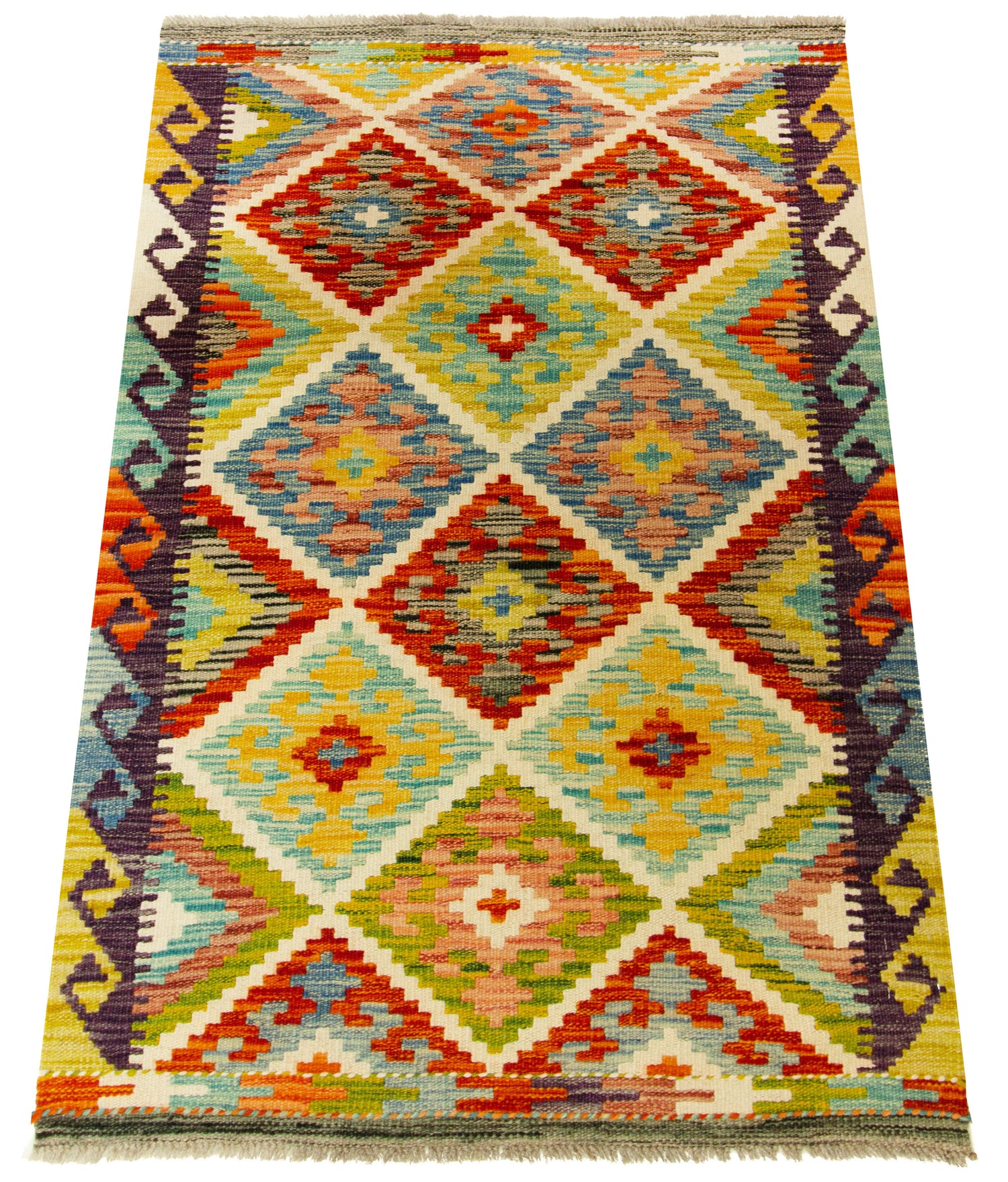 Kilim Afgano | 124 x 82 cm
