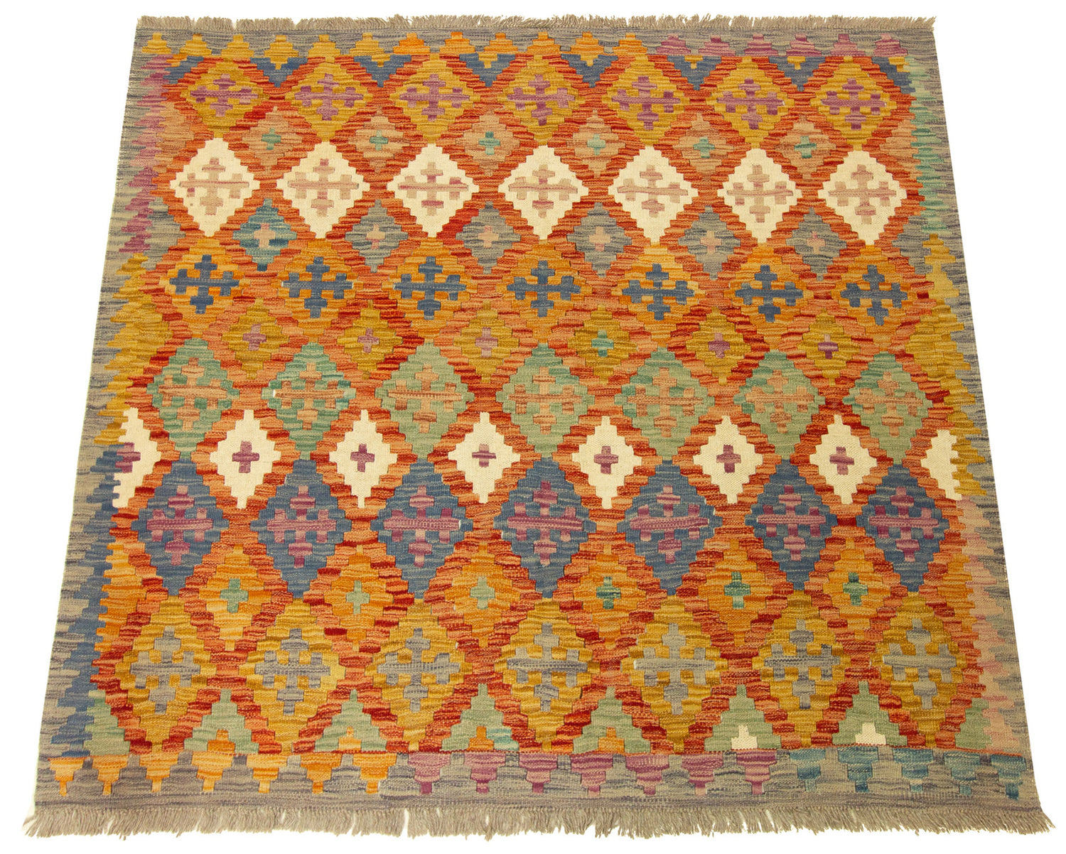 Kilim Afgano | 151 x 146 cm